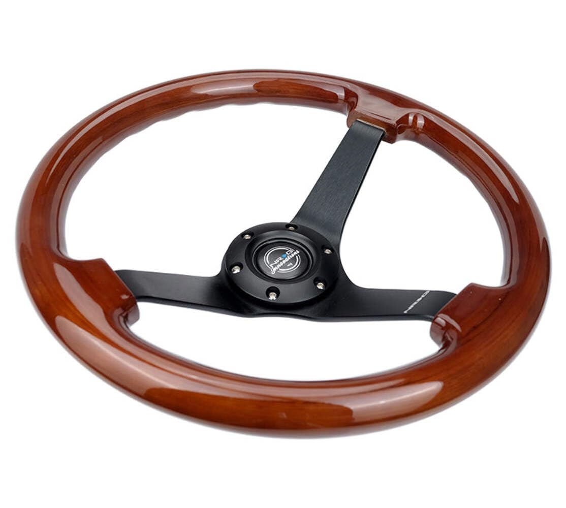 Amazon | NRG Innovations NRG-RST-036BR-BK 強化ステアリングホイール