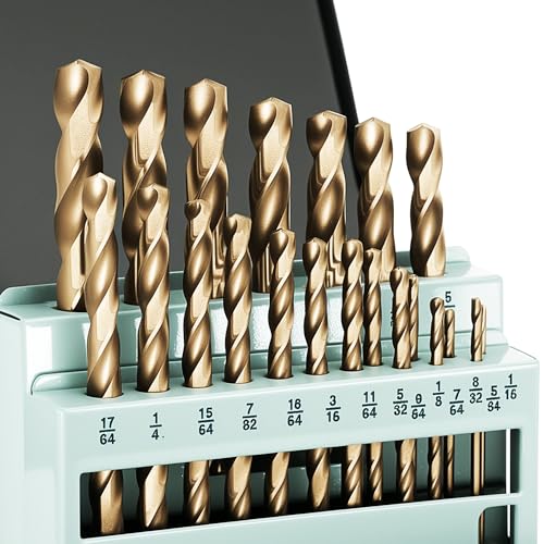 Axelord 21-Piece Cobalt Drill Bit Set