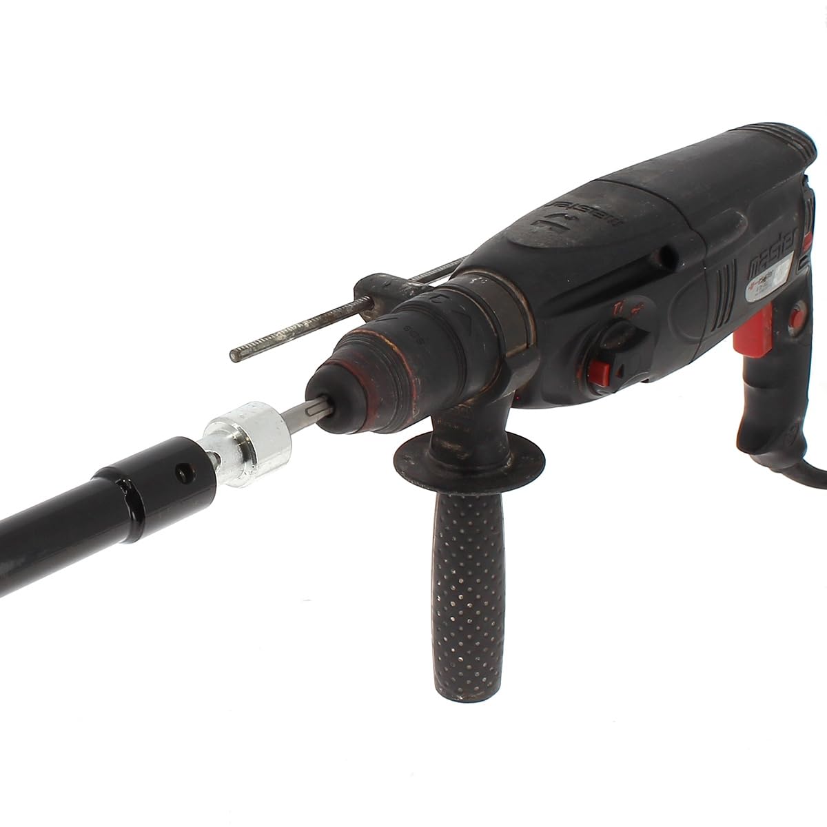 Mèche de tarière Ø 80 mm avec adaptateur perceuse et perforateur SDS-plus