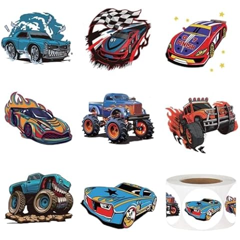 Autocollants Voitures de Course MHDAMAI Cover