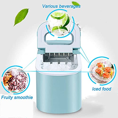 Mini Fabricadora de Hielo Automática Compacta Plata miniatura 3