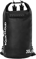 Vista 21 de Rock Cloud - Bolsa seca impermeable de 7.93 galones, para kayak, rafting, navegación, playa, surf, natación, canoa, campamento, senderismo, pesca