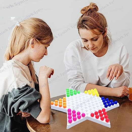 Synlark Champions Chinese Checkers Board Game Matching Puzzles Board Game for Kids (B0CLJ9LMKW) Amazon Price History, Amazon Price Tracker
