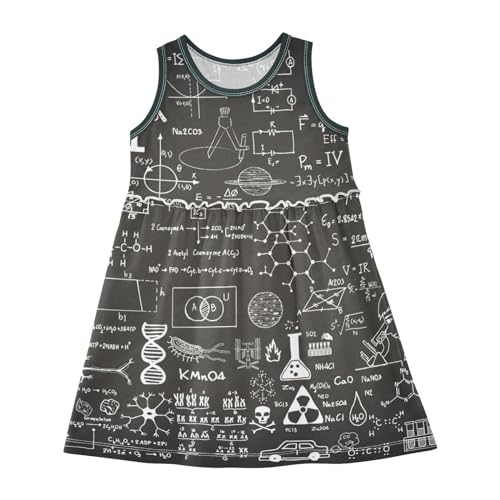 Girls Dress Sleeveless Casual Party Sundress Outfits 2T-8T