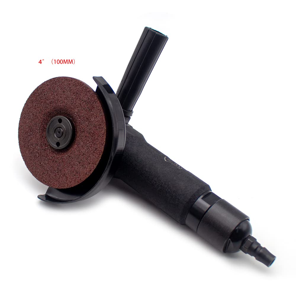 Druckluft-Winkelschleifer, 11.000 U/min, 6 CFM, Durchmesser 100 mm, Spindelgewinde M10, BD-0118B