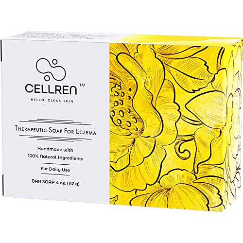 CellRen Eczema Soap Bar. Natural Relief for Eczema. Safe