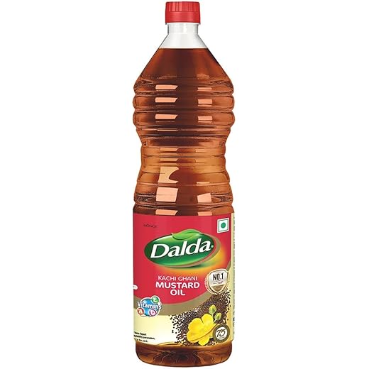 Dalda Kachi Ghani Mustard Oil 1 L Pet Bottle