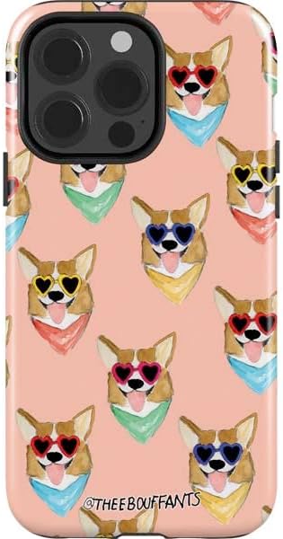 Skinit Impact Phone Case Compatible with iPhone 14 Pro - Officially Licensed Bouffants and Broken Hearts Painterly Garden Design