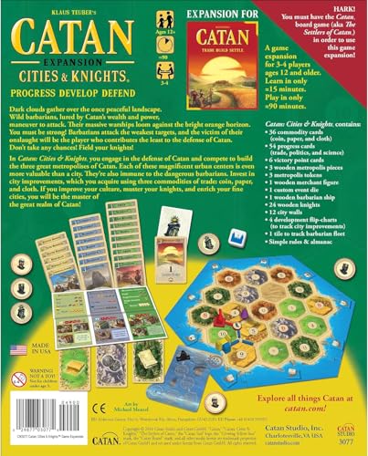 Image of Catan: Cities & Knights Expansion
