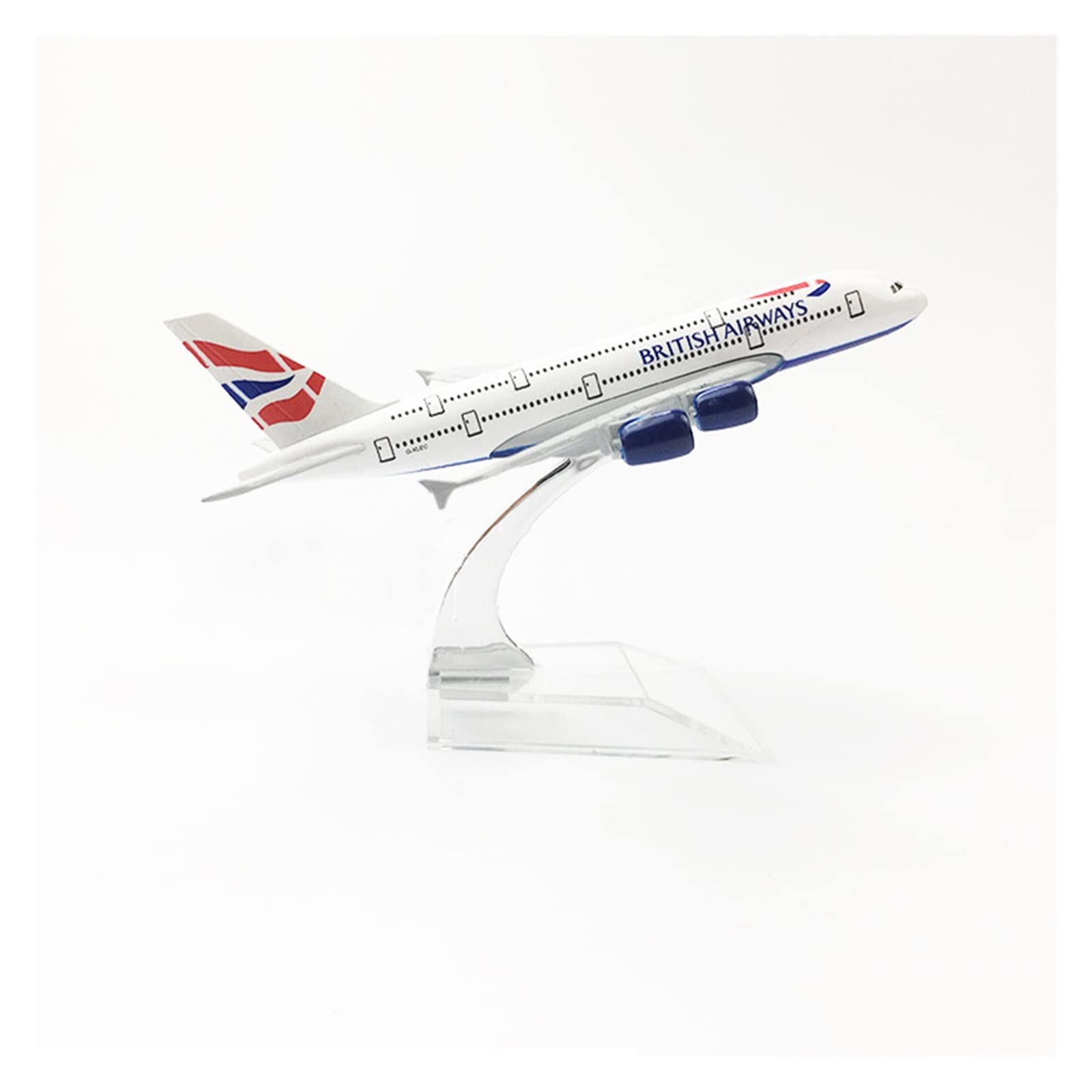 Modello di Aeroplano in Lega 1 400 Adatto per A380 Aviation 16 cm Airbus in Miniatura da Collezione con Accessori di Base Kit di Gioco per Hobby