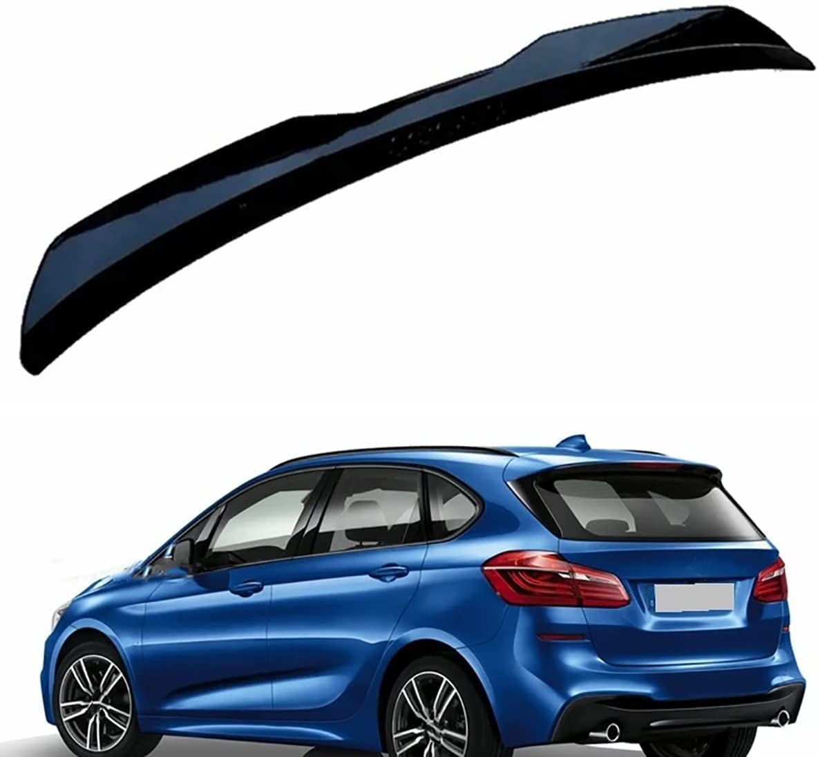 Car Rear Spoilers for BMW 2 Series Active Tourer F45 2018 2019 2020, Car Rear Trunk Boot Lip Spoiler, Trunk Tail Wing Roof Window Top Fin Lip Boot, Anti Scratch Body Styling Fittings