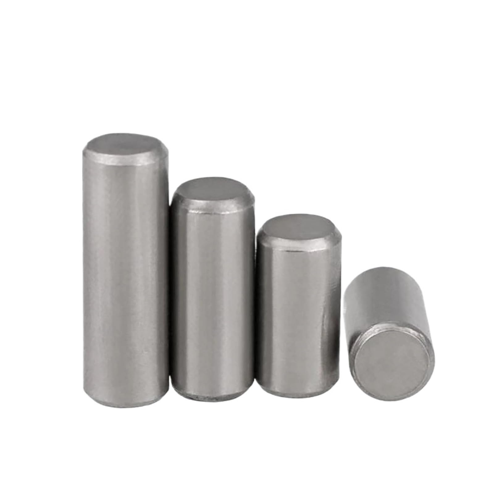 Dyyeuavt 30Mm M3-M10 Cylindrical Pin Locating Dowel 304 Stainless Steel Fixed Shaft Solid Rod 4~100Mm(M3 X40pcs,)