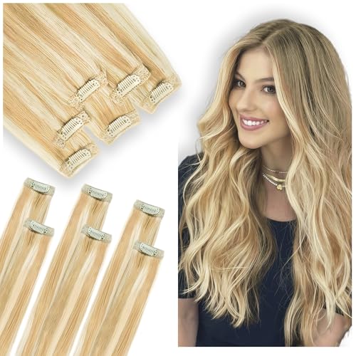 Single Clip In Hair Extensions Real Human Hair, Short Hair