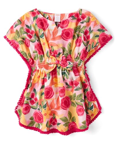 Image of Gymboree Girls and Toddler Short Sleeve Swim Coverup