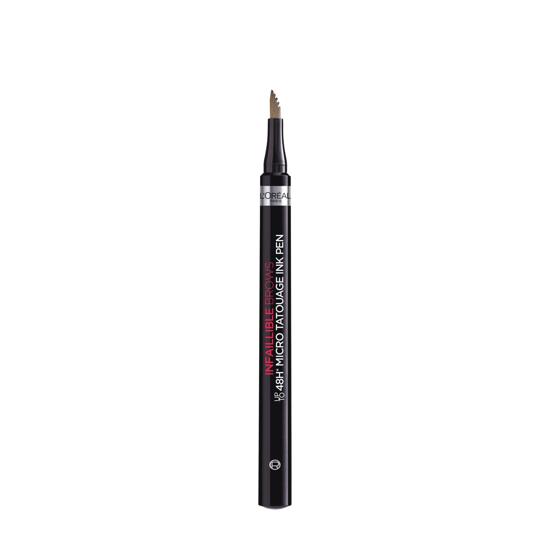 L'Oreal Paris Infallible Brows 48H Micro Tatouage, Microblading-Inspired Brow Ink Pen, Natural Hair-Like Strokes & High Precision, Smudge-Proof & Budge-Proof, 48Hours Wear, 6.0 Dark Blonde