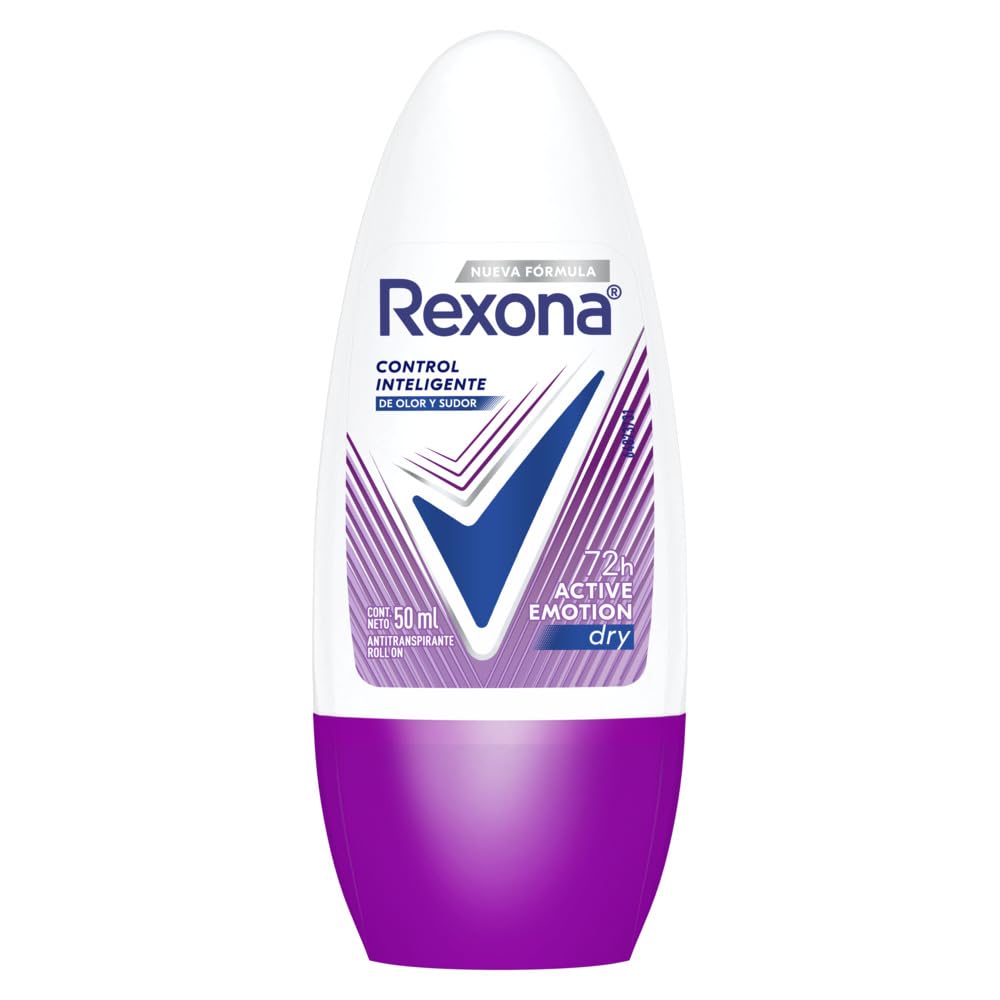 desodorante antitranspirante active emotion en roll on para dama 50 ml