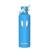 Super Sparrow Borraccia Termica, Acciaio Inox Bottiglia Termica – 1L – Senza BPA Borracce, Borraccia Bambini per Scuola, Sport, Campeggio, Yoga, Palestra, Ciclismo
