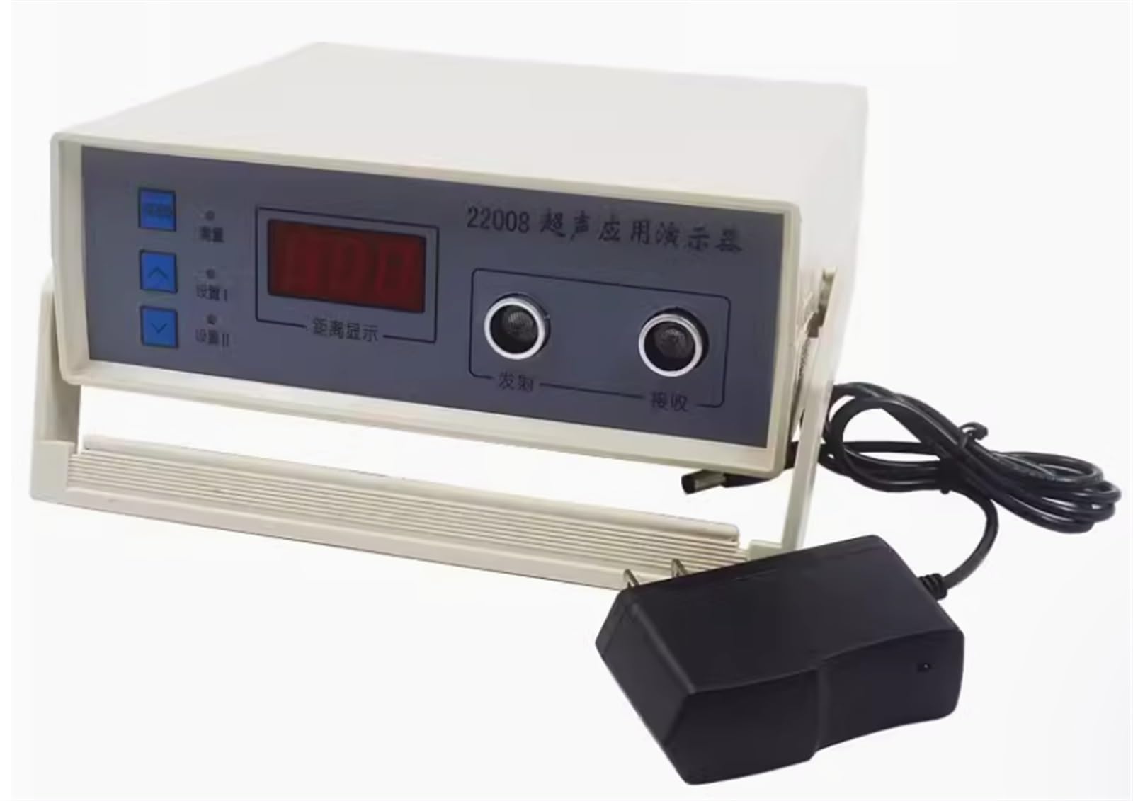 Demostrador De Aplicaciones Ultrasónicas Instrumento De Medición De Distancia Ultrasónica Un Instrumento For Realizar Mediciones De Distancia Ultrasónicas, Control Del Nivel De Agua, Alarma
