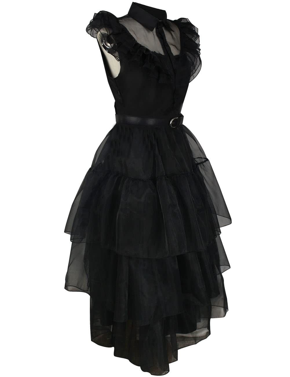 Condition photo showing New/Like New for Bleoavre Wednesday Dress Costume Cosplay for Women Halloween Outfit