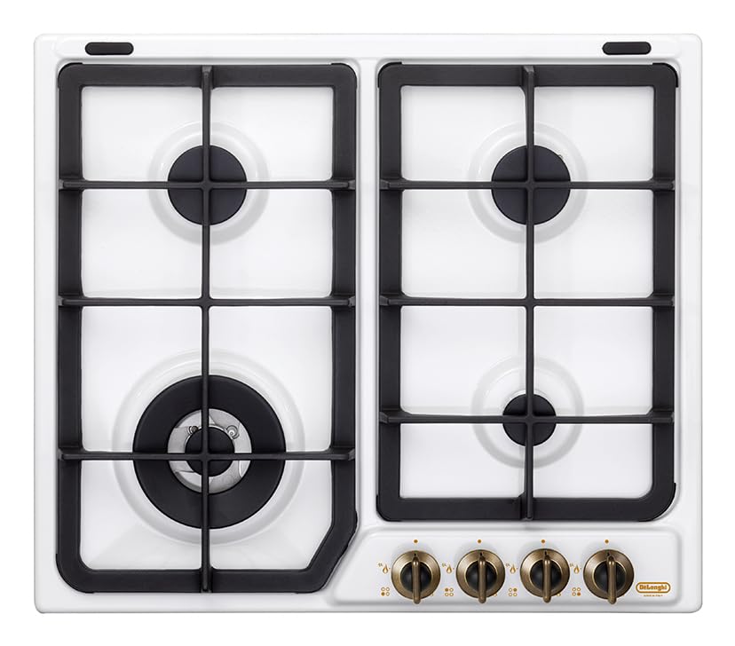 BF46PRO - Piano cottura a gas, 4 fuochi, 60 cm, Bianco