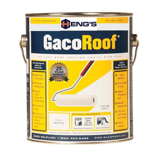 GacoRoof White Silicone Roof Coating