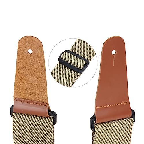 FASE 1 PCS Acoustique Électrique Sangle de Guitare Sangle de Guitare Ceinture Soft Note Rhythm Réglable Basse Accessoires de Guitare Convient pour Folk Acoustique Basse - Les Beatles, Paul McCartney, John Lennon, RIngo Starr, George Harrison FASE 1 PCS Acoustique Électrique Sangle de Guitare Sangle de Guitare Ceinture Soft Note Rhythm Réglable Basse Accessoires de Guitare Convient pour Folk Acoustique Basse – Image 6