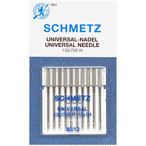 SCHMETZ Universal (130/705 H) Household Sewing Machine Needles - ...