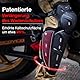 Scoyco Knieprotektoren Motorrad, CE-Schutzstufe 1 Knie und Ellenbogenschützer Erwachsene für Motocross E-Bike Skateboarden TPU Schale Protektoren