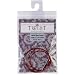 ChiaoGoo Cable 8" (20cm) with Key for Twist Red Lace Interchangeable Large Knitting Needle Set 7508-L