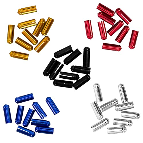 Marsrut 45PCS Anodised Aluminum Dart Flights Savers Protectors Set, Alloy Tips for Fixed 90 Degrees...