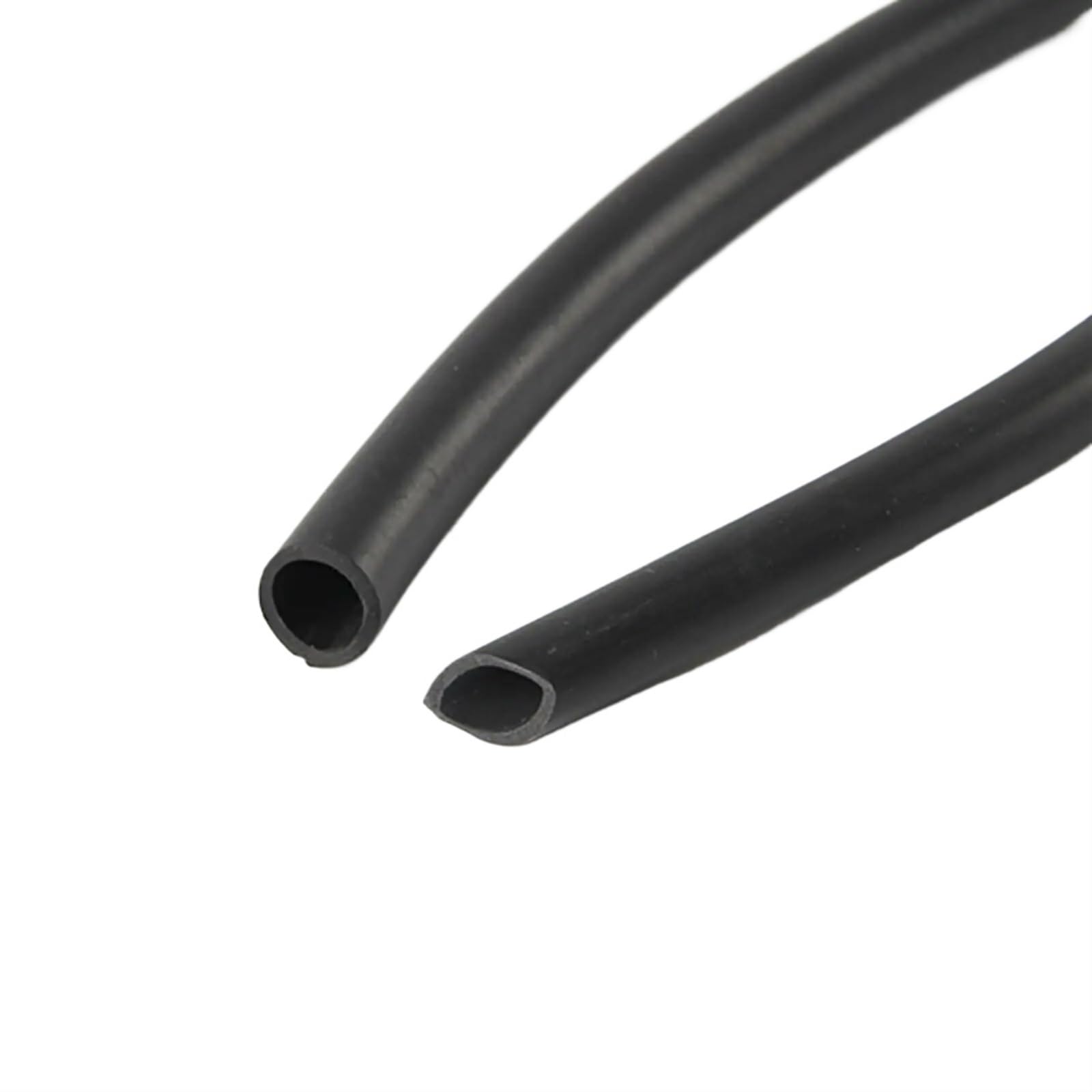 Reforzado Tubería de agua for riego, manguera de caucho fluorado negro, tubería resistente a la corrosión, 2mm, 3mm, 4mm, 5mm, 6mm, 25mm Flexible(10 meter 5x8mm)