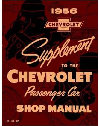 1956 CHEVROLET Shop Service Repair Manual Book