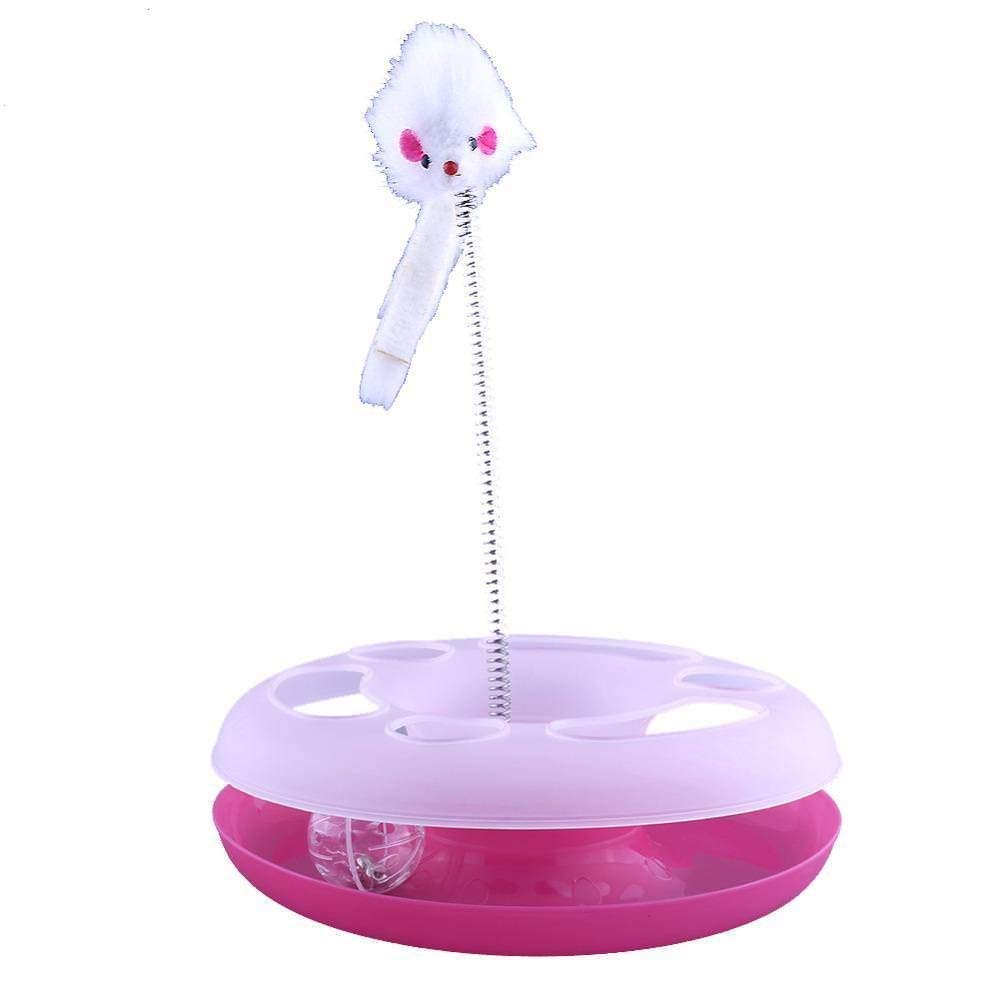 PSK PET MART Rio and Me Electric Mute Training Cat Toy Kitten Rotating Teaser Feather (Color May Very) (B0841YH6PQ) Amazon Price History, Amazon Price Tracker