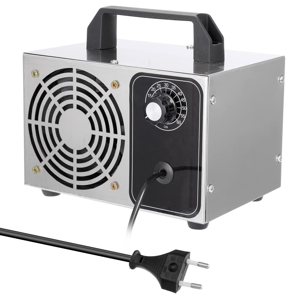 Generatore di ozono industriale, Geevorks 24.000 mg/h, 220V,purificatore d'aria commerciale, ozonizzatore per stanza, con Timer per camere, Fumo, Automobili e Animali Domestici
