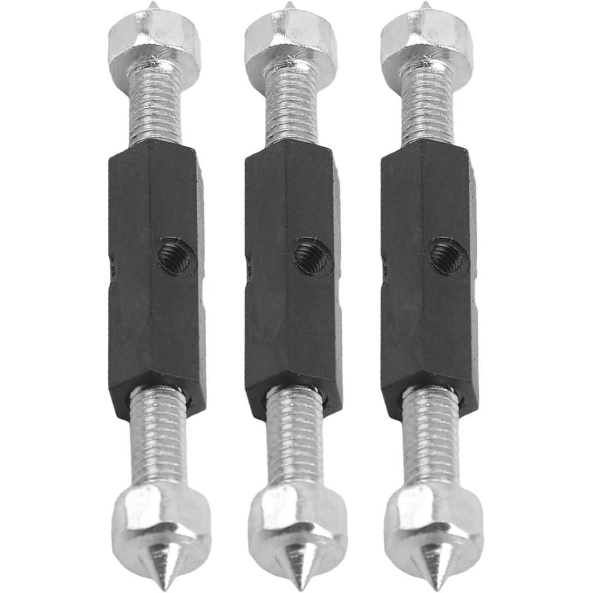 Serplex® Electric Wall Socket Repair Kit for 86 Type Wall Socket, with 10Pcs ABS Insulation Pillars, 10 Screws and 1 Wrench Tool, Electric Wall Socket and Switch Repair Kit for 86mm Faceplates 3