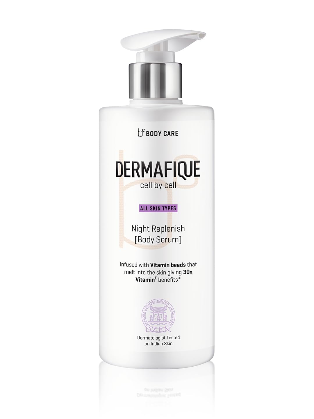 Night Replenish Body Serum with Shea Butter – 300ml, Body Lotion for All Skin Type, Suitable for Winters, with Glycerine, 30x Vitamin E Benefits & Night Regeneration, Moisturizer for Body | Dermatologist Tested