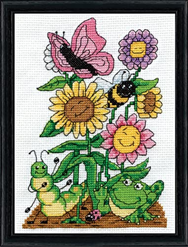 Image of Garden Smiles Counted Cross Stitch Kit