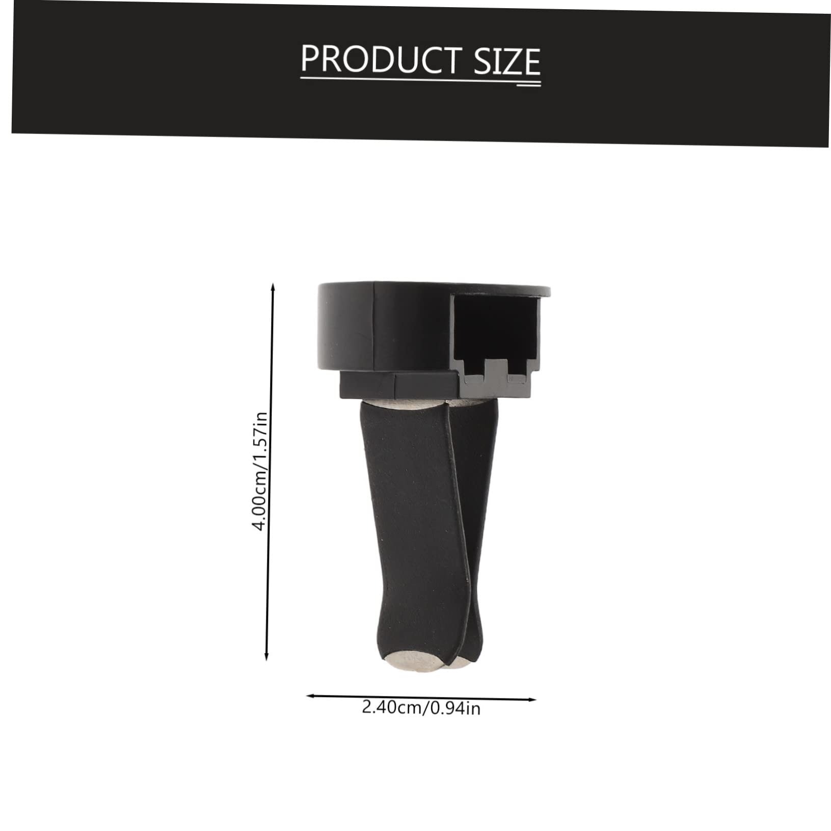 Luxshiny Clip per Bocchette D'aria Auto Profumatore Decorativo a Lunga Durata in Metallo e Plastica 100 Pezzi per Ventilazione e Decorazione Auto e Decorazione Auto