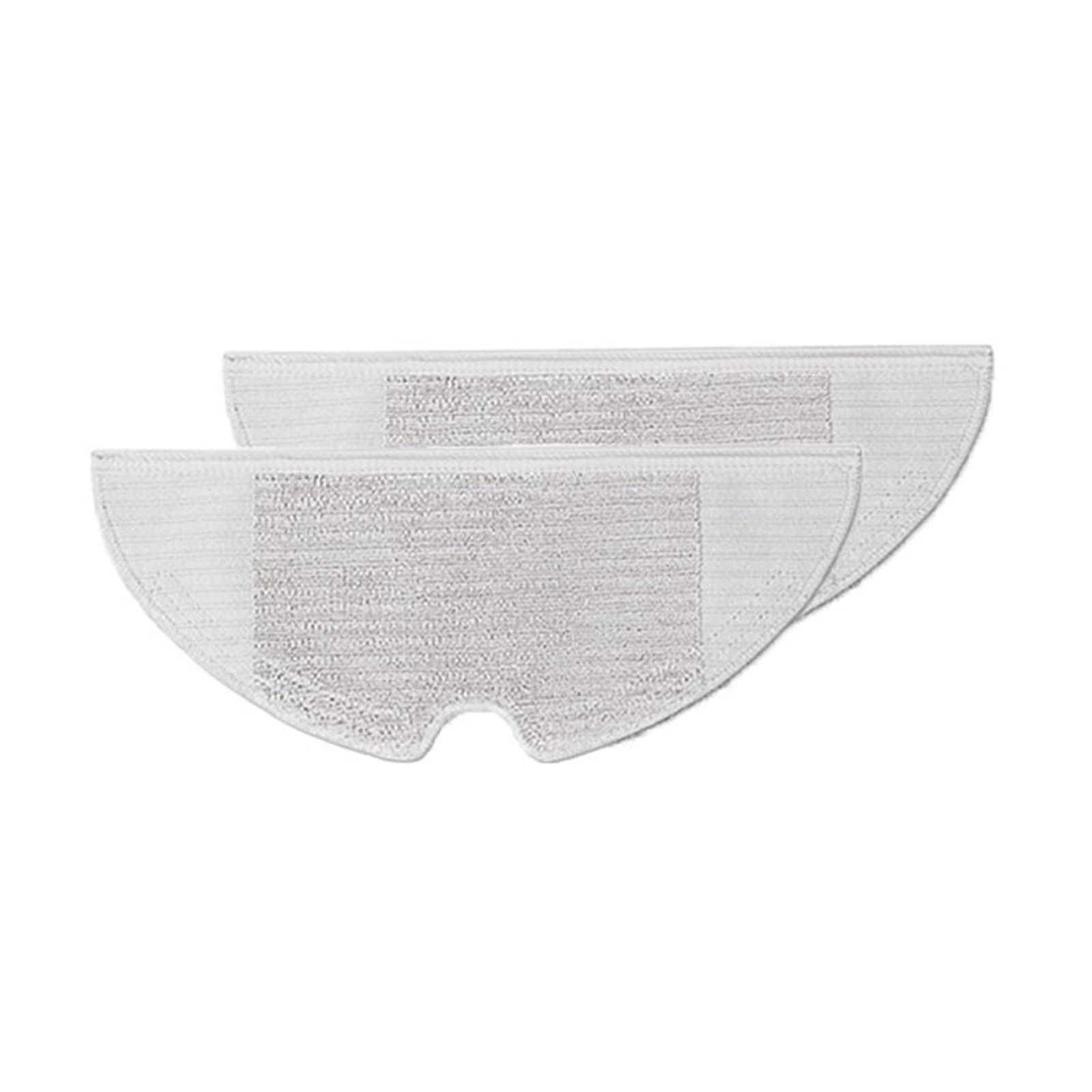 EEZII Vacuum Cleaner Accessories, Compatible For Mijia, 1C / STYTJ01ZHM Vacuum Cleaner Filter Main Brush Mop Cloth Replacement Kits Parts Accessories(1C Mopping 2PCS)