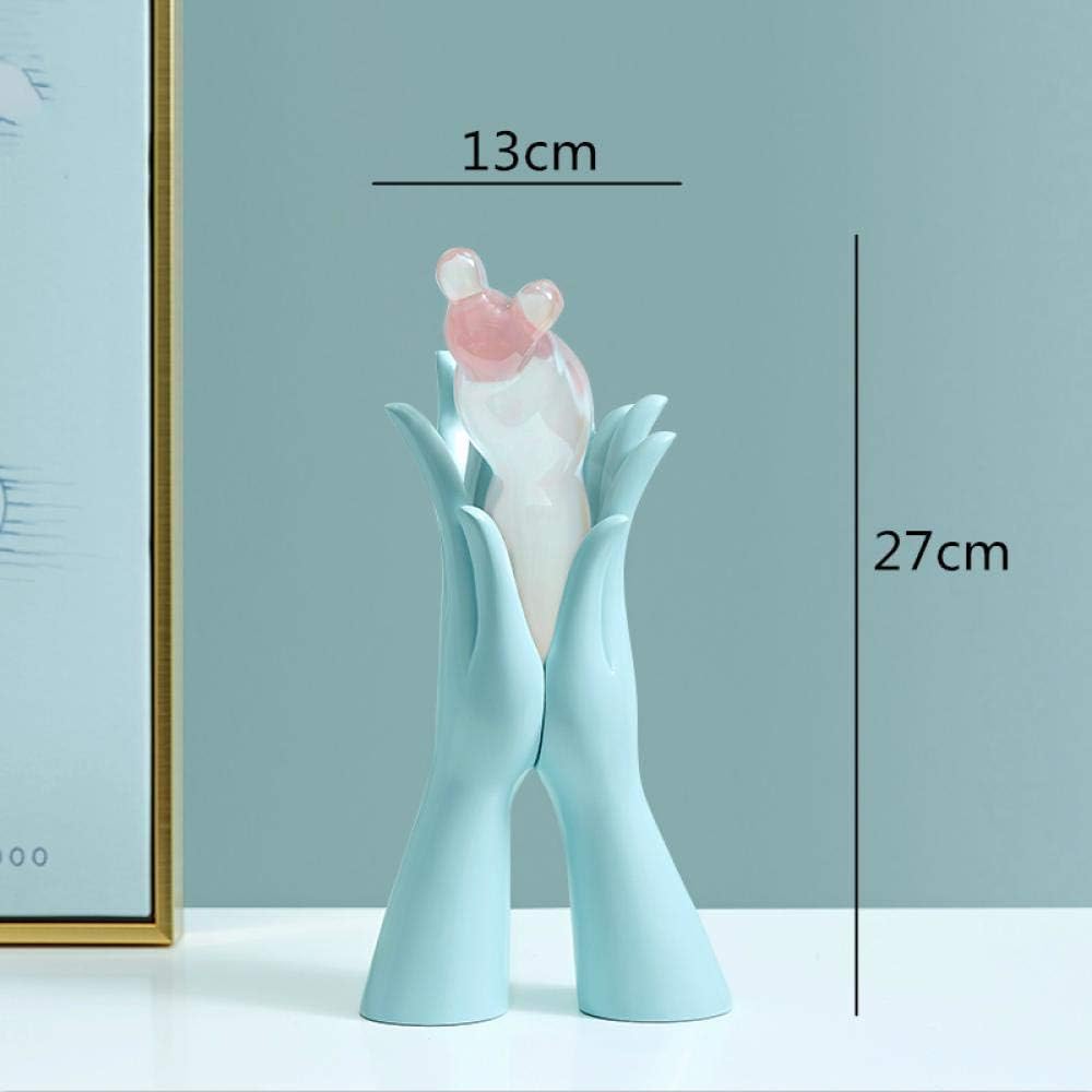 Sculpture Bust Handmade Resin Character Sculpture Balloon Girl Crafts Decoration Ornaments