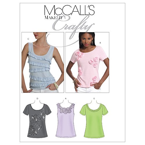 Patron McCall's M6036 de hauts pour femme en taille Y