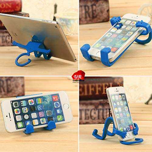 Underreef Flexible Cell Phone Holder Universal Car Mount,Gps Navigation Battery Charging Desktop Stand Unique Hands-Free Stable Premium Silicone Multiuse Holder For Iphone Samsung Lg Sony Nokia Htc #TOP4