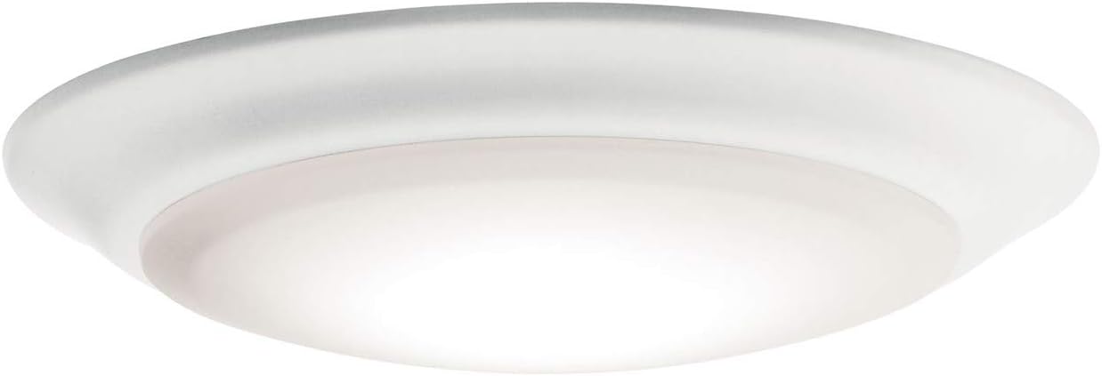Kichler (Pack of 12) 43846WHLED30 Flush Mount LED Downlight Gen I, 14W, 90CRI, 3000K, 850 Lumens, Dimmable, Energy Efficient, Easy to Install