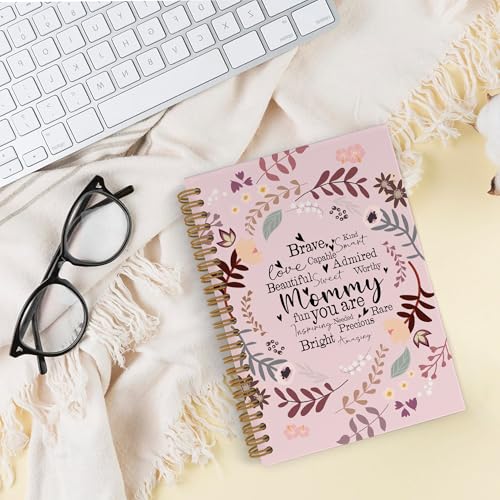 Carnet à spirales pour maman : écrivez vos projets dans ce cahier 14x21cm