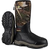 DRYCODE Hunting Boots for Men and Women, Waterproof Rubber Boots, 6mm Neoprene Durable Anti Slip Outdoor Rain Boots, Size 5-14