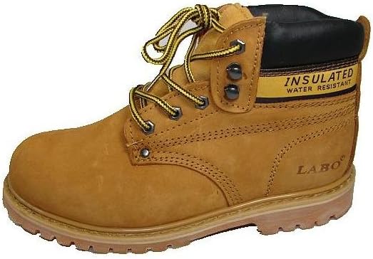 LABO Men's Genuine Leather Work Boot in 5 Style by CITISHOESNYC