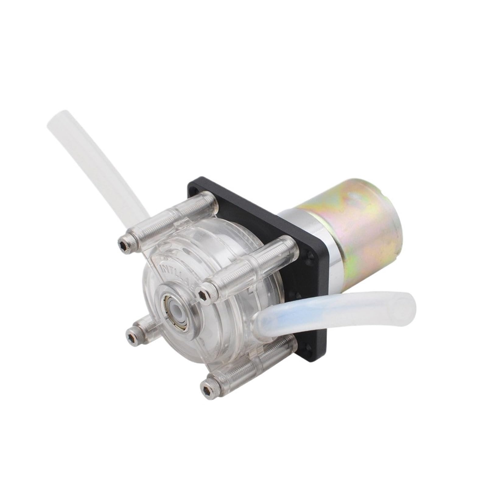 Pompe doseuse péristaltique haute précision 12V/24V CC for aquariums et laboratoires - Débit élevé,(170-460mL-24V)