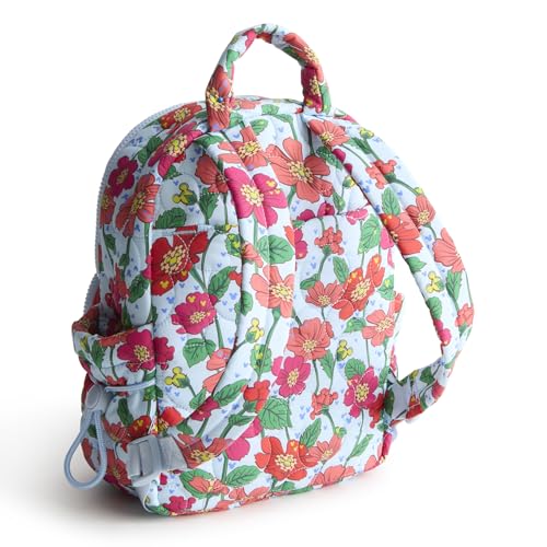 Image of Vera Bradley Women's Disney Featherweight Small Banbury Backpack, Mickey Meadow, One Size