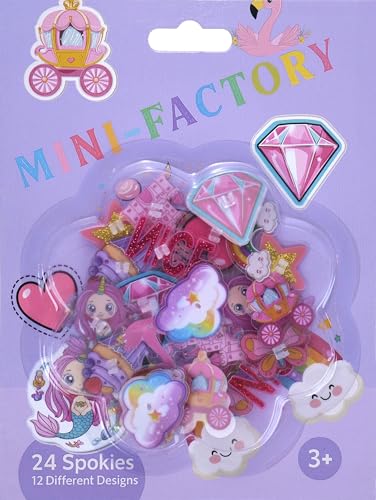 image for MINI-FACTORY Bike Wheel Spoke Decorations – 24 Clip-On Accessories �