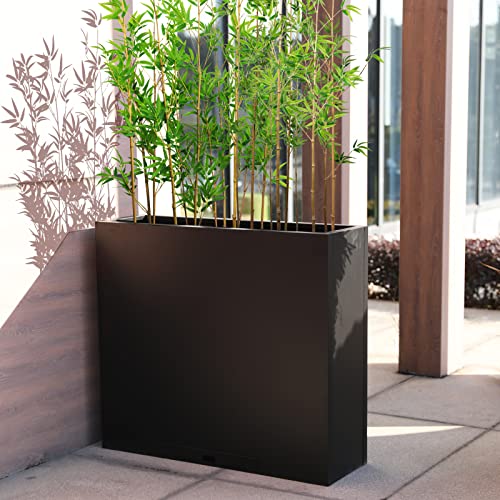 Worth Garden 10 Pcs Bamboo Silk Trees Artificial Plants, Up To 7Ft Realistic Faux Bamboo Tree (Pot Is Not Included), Tall 82In Indoor Outdoor Decor, 10 Thin Trunks, Green. #TOP2